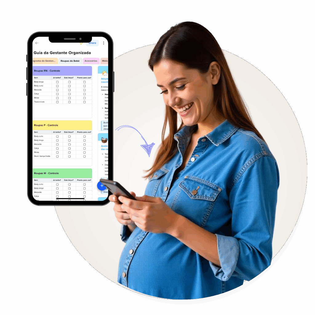 Guia da Gestante - Se Organize, Economize Tempo e Dinheiro